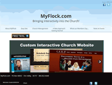 Tablet Screenshot of myflock2.com